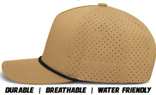 Load image into Gallery viewer, Kahakai BoB Hydro Performance Snapback Hat - Golden Brown