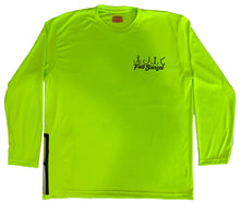 Load image into Gallery viewer, HOOKS TECH-TOOL WATERMAN LONG SLEEVE SHIRT LIME - Full Sunset