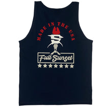 Load image into Gallery viewer, 4TH OF FULL SUNSET HEAVYWEIGHT TANK TOP NAVY - Full Sunset