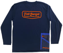 Load image into Gallery viewer, CLASSIC TECH-TOOL WATERMAN LONG SLEEVE SHIRT NAVY - Full Sunset
