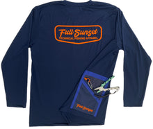 Load image into Gallery viewer, CLASSIC TECH-TOOL WATERMAN LONG SLEEVE SHIRT NAVY - Full Sunset