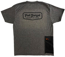 Load image into Gallery viewer, CLASSIC TECH-TOOL WATERMAN SHORT SLEEVE SHIRT BLACK HEATHER - Full Sunset