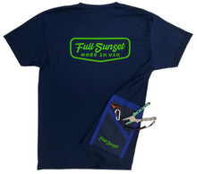 Load image into Gallery viewer, CLASSIC TECH-TOOL WATERMAN SHORT SLEEVE SHIRT NAVY - Full Sunset