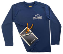 Load image into Gallery viewer, DIRTY DECKS TECH-TOOL WATERMAN LONG SLEEVE SHIRT NAVY - Full Sunset