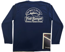 Load image into Gallery viewer, DIRTY DECKS TECH-TOOL WATERMAN LONG SLEEVE SHIRT NAVY - Full Sunset