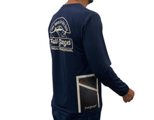 Load image into Gallery viewer, DIRTY DECKS TECH-TOOL WATERMAN LONG SLEEVE SHIRT NAVY - Full Sunset