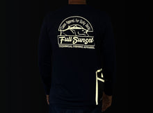 Load image into Gallery viewer, DIRTY DECKS TECH-TOOL WATERMAN LONG SLEEVE SHIRT NAVY - Full Sunset