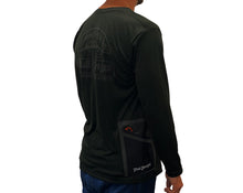Load image into Gallery viewer, DIRTY DECKS TECH-TOOL WATERMAN SHIRT LONG SLEEVE BLACK - Full Sunset