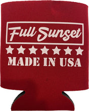 Load image into Gallery viewer, 4TH OF FULL SUNSET KOOZIE RED - Full Sunset