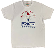 Load image into Gallery viewer, WOMENS 4TH OF FULL SUNSET WATERWOMAN SHIRT WHITE - Full Sunset