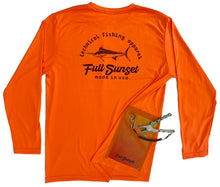 Load image into Gallery viewer, MAR-A-LOGO TECH-TOOL WATERMAN SHIRT LONG SLEEVE ORANGE - Full Sunset