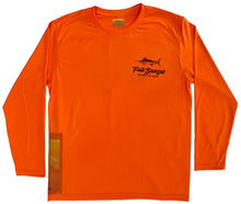 Load image into Gallery viewer, MAR-A-LOGO TECH-TOOL WATERMAN SHIRT LONG SLEEVE ORANGE - Full Sunset