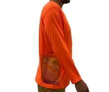 Load image into Gallery viewer, MAR-A-LOGO TECH-TOOL WATERMAN SHIRT LONG SLEEVE ORANGE - Full Sunset