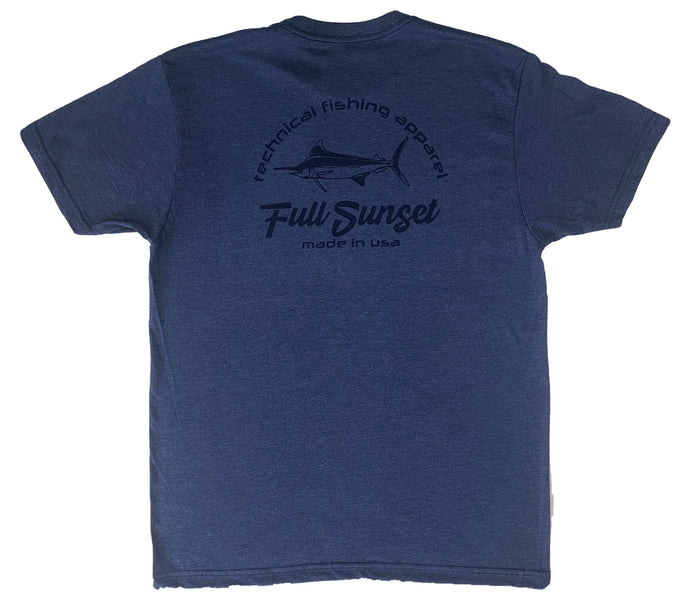 MARLIN SUPER SOFT T-SHIRT NAVY - Full Sunset