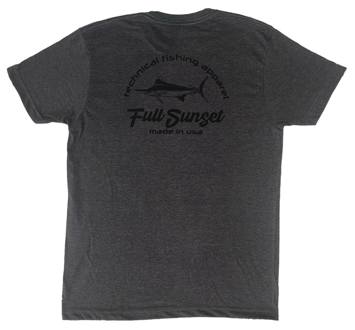 MARLIN SUPER SOFT T-SHIRT CHARCOAL - Full Sunset