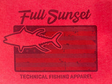 Load image into Gallery viewer, INDEPENDENCE SUPER SOFT T-SHIRT RED - Full Sunset
