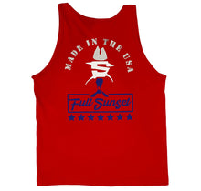 Load image into Gallery viewer, 4TH OF FULL SUNSET HEAVYWEIGHT TANK TOP RED - Full Sunset

