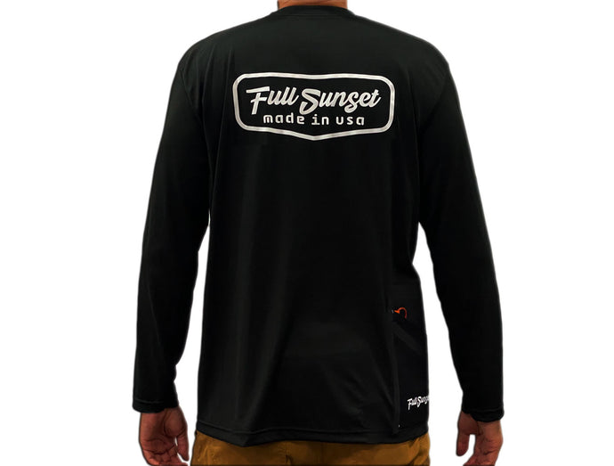 CLASSIC TECH-TOOL WATERMAN LONG SLEEVE SHIRT BLACK - Full Sunset