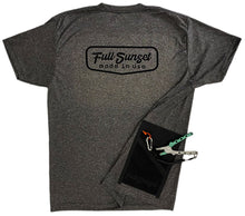 Load image into Gallery viewer, CLASSIC TECH-TOOL WATERMAN SHORT SLEEVE SHIRT BLACK HEATHER - Full Sunset
