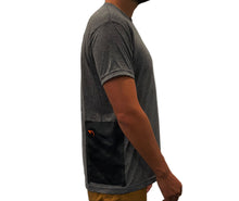 Load image into Gallery viewer, CLASSIC TECH-TOOL WATERMAN SHORT SLEEVE SHIRT BLACK HEATHER - Full Sunset
