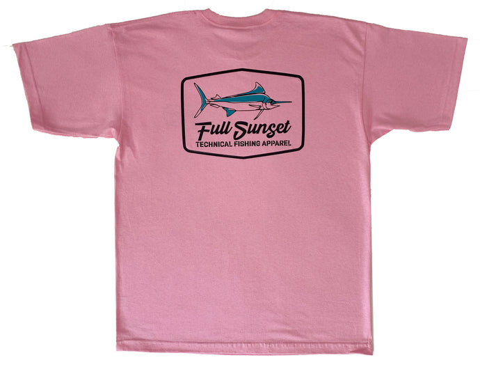 MAR-A-LOGO HEAVYWEIGHT COTTON T-SHIRT PINK - Full Sunset