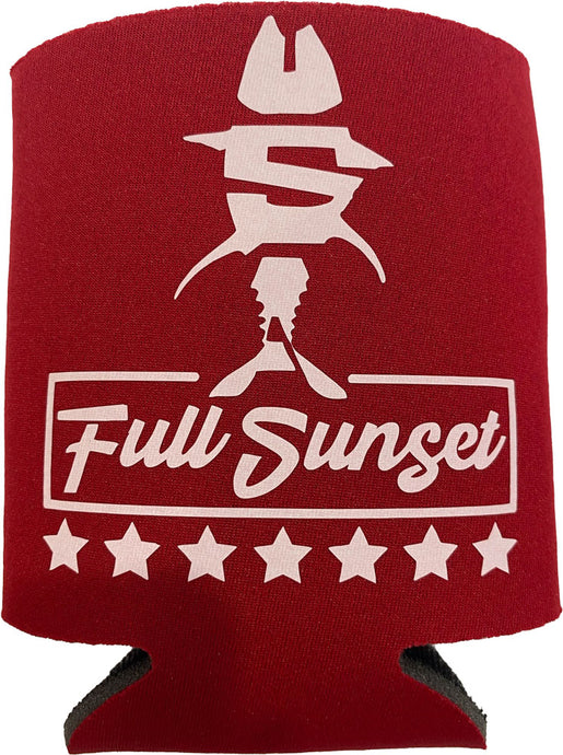 4TH OF FULL SUNSET KOOZIE RED - Full Sunset