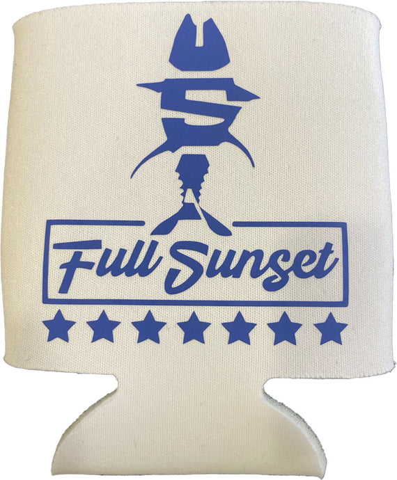 4TH OF FULL SUNSET KOOZIE WHITE - Full Sunset