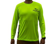 Load image into Gallery viewer, MAR-A-LOGO TECH-TOOL WATERMAN SHIRT LONG SLEEVE LIME - Full Sunset
